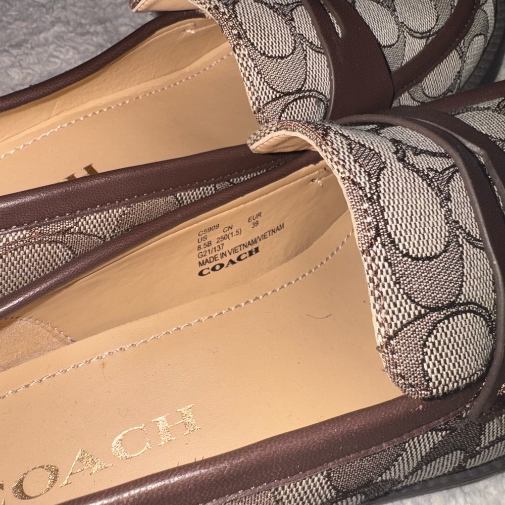 Coach Outlet Women’s Cora Loafer Pumps 8.5 - Picture 8 of 9